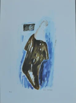 Outlet Pamono Jean-Jacques Katan, The One, Lithograph, 1980s