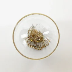 Pamono Jewelry Box in Light Grey, Moire Collection, Hand-Blown Glass by Atelier George><noscript><img width=
