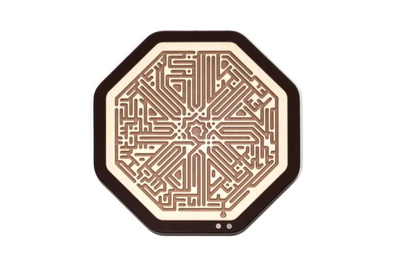 Pamono Jinn Octagonal Labyrinth Game Set from Pinetti> Decorative Objects
