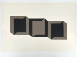 Discount Pamono Joachim Albrecht, Numbered Color Composition, 1960s-1970s, Screenprint