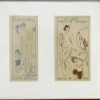 Pamono Joan D'Ivori, Ex Libris Figurative Lithographs, Framed> Art Deco
