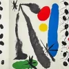 New Pamono Joan Miró, Drawings and Lithographs from Papeles De Son Armadans, 1959, Lithograph