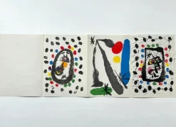 New Pamono Joan Miró, Drawings and Lithographs from Papeles De Son Armadans, 1959, Lithograph