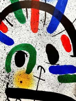 Online Pamono Joan Miro - Original Abstract Lithograph 1981