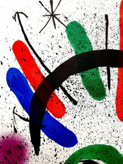 Online Pamono Joan Miro - Original Abstract Lithograph 1981