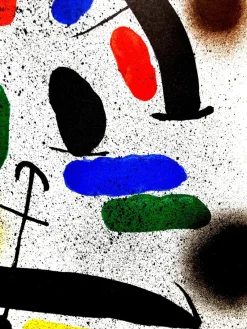 Online Pamono Joan Miro - Original Abstract Lithograph 1981
