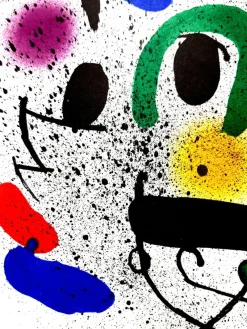 Online Pamono Joan Miro - Original Abstract Lithograph 1981