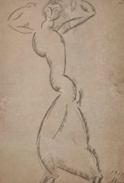 Clearance Pamono Joan Miro, Dancer, 20th Century, Lithograph