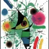 New Pamono Joan Miro, The Singing Fish, 1967, Print, Framed