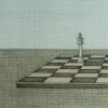 Pamono Joanna Wiszniewska Domańska, A Player, Drawing on Paper, 1998> Minimalist