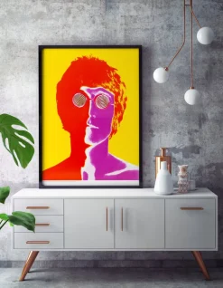 Pamono John Lennon Poster by Richard Avedon for Look Magazine, 1967> Posters|Wall Decor