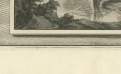 Pamono John the Baptist & Baptism of Christ Engraving, 1700, Paper><noscript><img width=