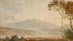 Outlet Pamono John Varley OWS, Snowdon, Wales, Early 19th Century, Watercolour