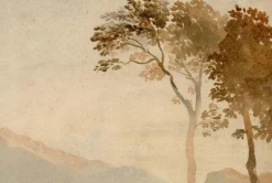 Outlet Pamono John Varley OWS, Snowdon, Wales, Early 19th Century, Watercolour