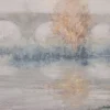Outlet Pamono José Luis Sanz Magallon, Impressionist River Scene, 20th-Century, Oil on Canvas, Framed