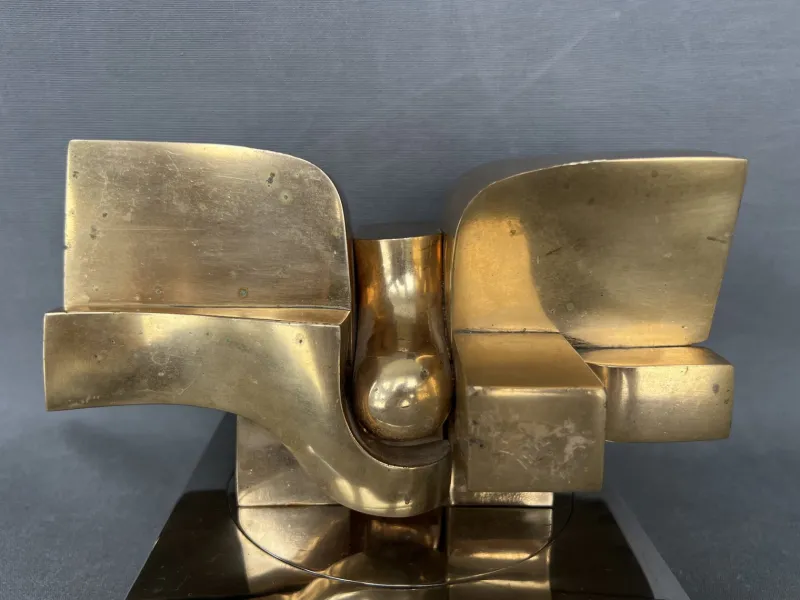 Pamono José Luis Sánchez Fernández, Albacete, 1980s, Bronze> Abstraction