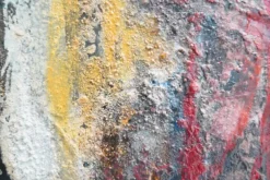 Pamono Jozef Mees, Large Abstract Composition, Oil on Board, Belgium, 1966><noscript><img width=