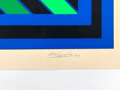 Online Pamono Jürgen Reipka, Abstract Composition, Screen Print, 1971