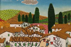 Online Pamono Juan Blancafort, The Dry Trees, 20th-century, Oil on Board, Framed