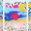 Pamono Juanjo Sáez, Bubbles Between Clouds Triptych, 2025, Mixed Media on Paper> Work On Paper