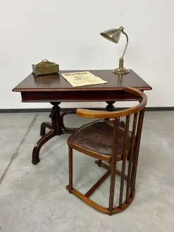 Hot Pamono Jugendstil Bentwood Writing Table attributed to Thonet, 1890s