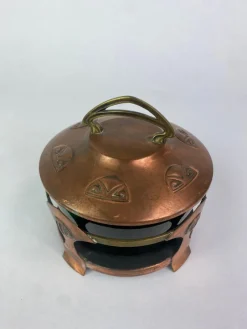 Best Pamono Jugendstil Butter Dish attributed to Joseph Maria Olbrich for WMF, 1890s