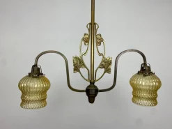 Hot Pamono Jugendstil Hanging Lamp, 1890s