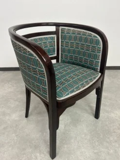 Pamono Jugendstil Office Chair attributed to Otto Wagner for J&J Kohn, 1890s><noscript><img width=