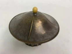 Pamono Jugendstil Silver Plated Dose by Josef Hoffmann, 1890s> Bowls