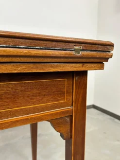 Discount Pamono Jugenstil Card Table, 1890s