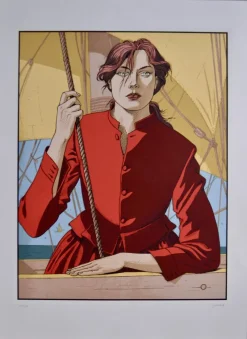 Best Pamono Julliard André, Plume Aux Vents No. 2, 2000s, Silkscreen