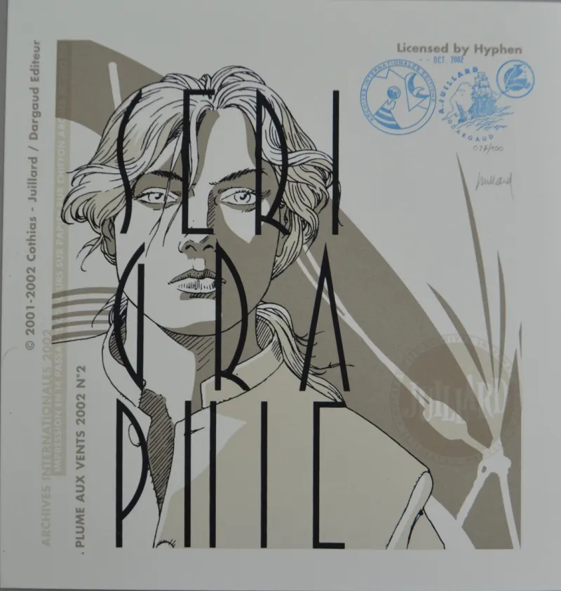 Best Pamono Julliard André, Plume Aux Vents No. 2, 2000s, Silkscreen