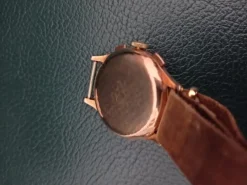Pamono 18k Gold Chronograph Watch, 1950s