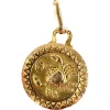 New Pamono 18k Yellow Gold Perroud Charm Pendant, 1950s