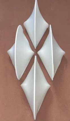 Best Pamono Kaori Lamp by Kazuhide Takahama for Sirrah, 1970s, Set of 4