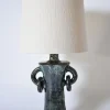 Discount Pamono Kasaï Blue and Green Handles Ceramic Lamp by Barracuda Interiors