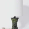 Pamono Kasaï Green Rope Ceramic Lamp by Barracuda Interiors