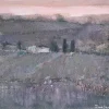 Pamono Katarzyna Zwolinska, Lavender Fields, Mixed Media Painting, 2019> Painting