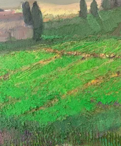 Outlet Pamono Katarzyna Zwolinska, Spring Tuscany, Mixed Media Painting, 2019
