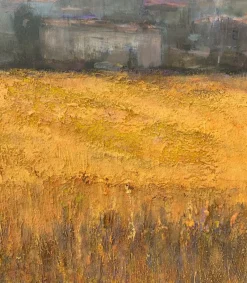 Hot Pamono Katarzyna Zwolinska, Towards the City, Mixed Media Painting, 2017