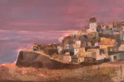 Pamono Katarzyna Zwolinska, Tuscany at Sunset, Mixed Media Painting, 2011> Painting