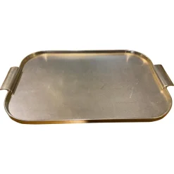Pamono Kaymet Aluminum Tray, 1960> Trays