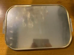 Pamono Kaymet Aluminum Tray, 1960><noscript><img width=