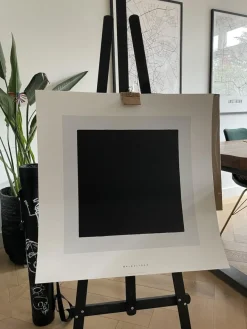 Pamono Kazimir Malevich, Black Square, Silk-Screen> Abstraction