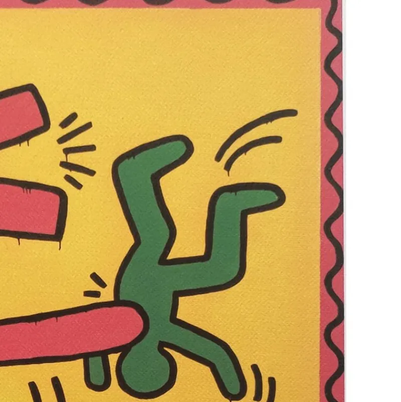 Pamono Keith Haring, Composition, Lithograph, 1990s> Mid-Century