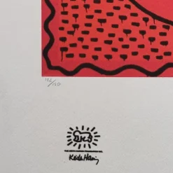 Pamono Keith Haring, Composition, Lithograph, 1990s><noscript><img width=