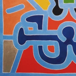 Pamono Keith Haring, Composition, Lithograph, 1990s><noscript><img width=