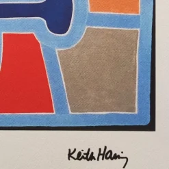 Pamono Keith Haring, Composition, Lithograph, 1990s><noscript><img width=