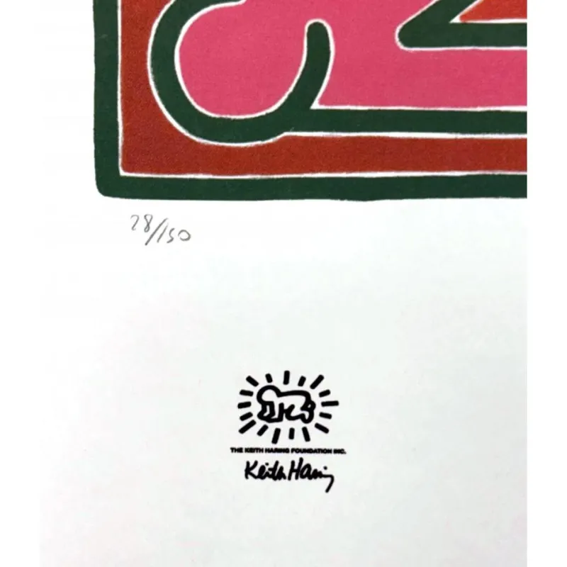 Pamono Keith Haring, Pop Art Composition, Print> Prints & Multiples