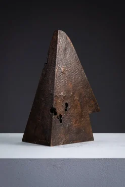 Pamono Kenjirō Azuma, Abstract Sculpture, 1890s-1910s, Bronze & Iron><noscript><img width=